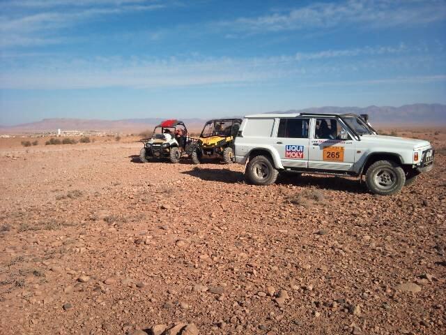 Paul White and the Tuareg Rallye 2