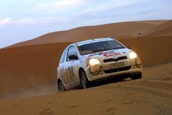 World Cup Rally 2001 with Lee Broderick